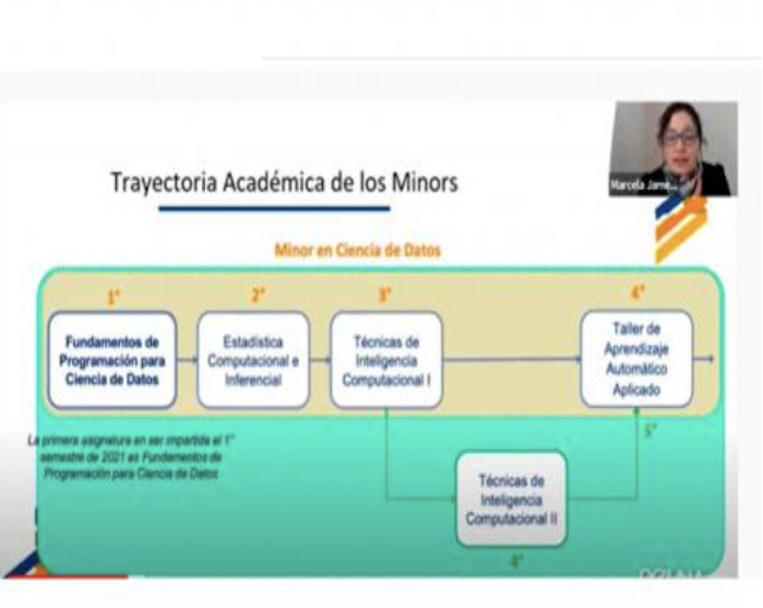 Facultad de Ingeniería realizó webinar informativo sobre Minor en Ciencias de Datos