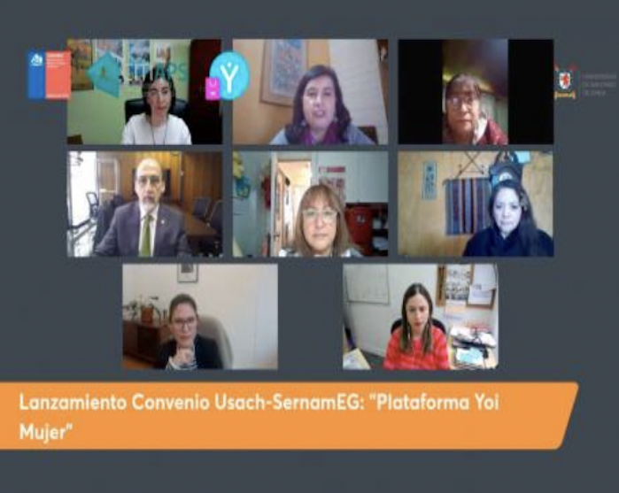 Universidad de Santiago y SernamEG lanzan convenio para implementar plataforma digital dirigida a mujeres emprendedoras