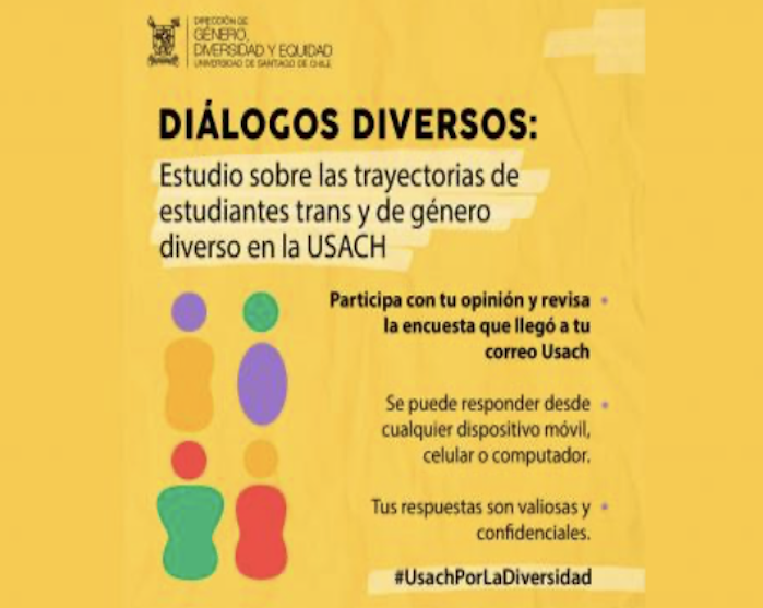 Diálogos Diversos: Usach explora la trayectoria de estudiantes trans y género diverso
