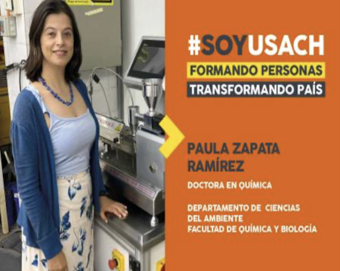 Paula Zapata, Doctora en Química: “Reconozco en la Usach el soporte para postular a proyectos externos e internos de investigación”