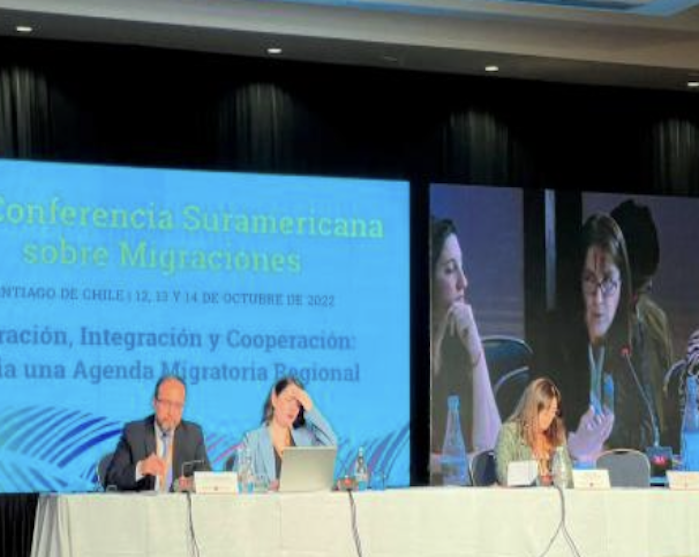 Directora ejecutiva del CEM Usach representó al mundo académico nacional en importante conferencia sobre migraciones