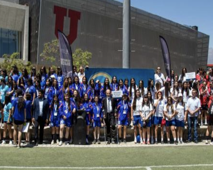 Rector de la Universidad de Santiago inauguró Campeonato Interuniversitario Nacional de Fútbol Femenino