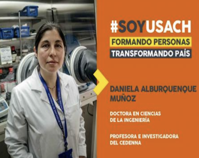Daniela Alburquenque Muñoz, Doctora en Ciencias de la Ingeniería: “Advierto más mujeres interesadas por las carreras científicas”