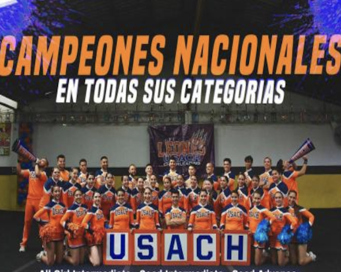 Leones Cheerleading Usach: Campeones Nacionales 2022