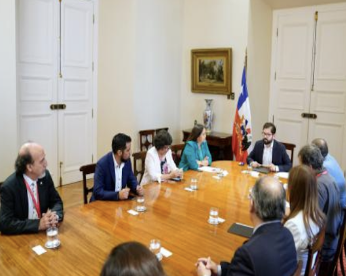 Rector Rodrigo Vidal sostiene que reunión con el Presidente Boric dejó buenas noticias para las universidades estatales