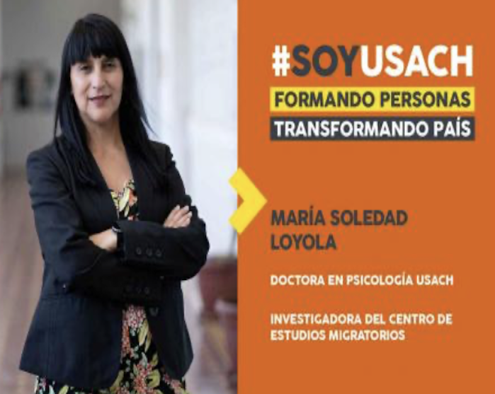 María Soledad Loyola, Doctora en Psicología e investigadora del CEM:” La migración es una oportunidad para cualquier sociedad”