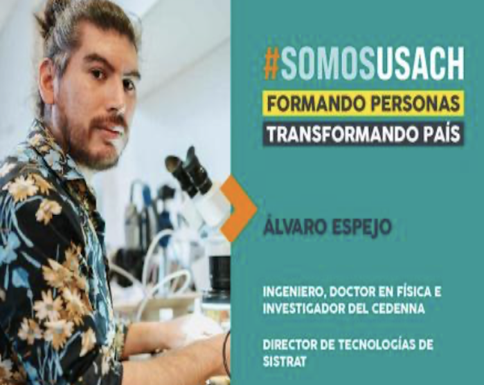 Álvaro Espejo, ingeniero, doctor en Física e investigador del Cedenna: “Aquí he cumplido mis sueños”
