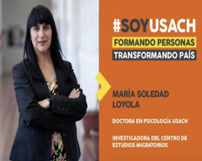 María Soledad Loyola, Doctora en Psicología e investigadora del CEM:” La migración es una oportunidad para cualquier sociedad”