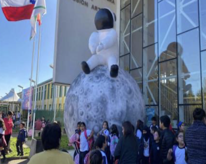 Niños y niñas de la provincia de Ranco disfrutaron del Universo gracias a Planetario Usach y Junaeb