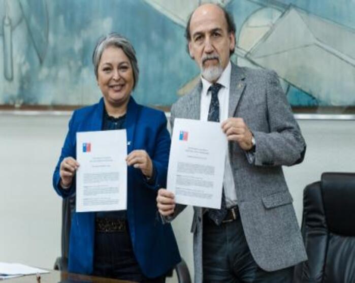 Universidad de Santiago y Ministerio del Trabajo firman convenio para promover buenas prácticas laborales